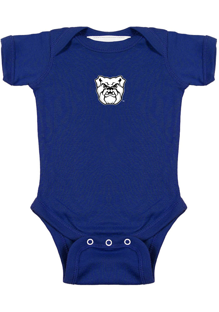 Butler Bulldogs Baby Blue Bailey Primary Short Sleeve One Piece