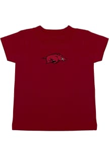 Arkansas Razorbacks Toddler Crimson Logan Short Sleeve T-Shirt