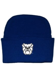 Butler Bulldogs Navy Blue Team Logo Newborn Knit Hat