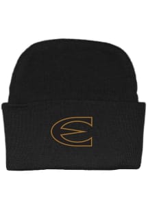 Emporia State Hornets Black Team Logo Newborn Knit Hat