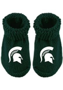 Michigan State Spartans Spartan Head Baby Bootie Boxed Set