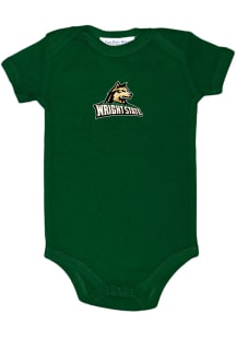 Wright State Raiders Baby Green Bailey Short Sleeve One Piece