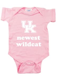 Kentucky Wildcats Baby Pink Newest Wildcat Short Sleeve One Piece