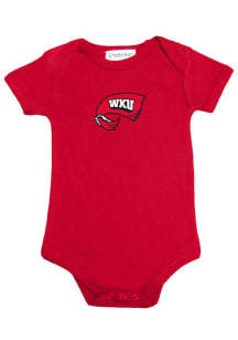 Western Kentucky Hilltoppers Baby Red Bailey Short Sleeve One Piece