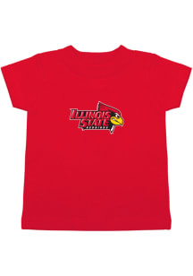Illinois State Redbirds Toddler Red Primary Team Logo Short Sleeve T-Shirt