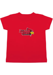 Illinois State Redbirds Toddler Red Primary Team Logo Short Sleeve T-Shirt