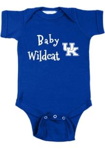 Kentucky Wildcats Baby Blue Baby Wildcat Short Sleeve One Piece