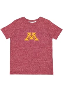 Toddler Cardinal Minnesota Golden Gophers Vintage Short Sleeve T-Shirt