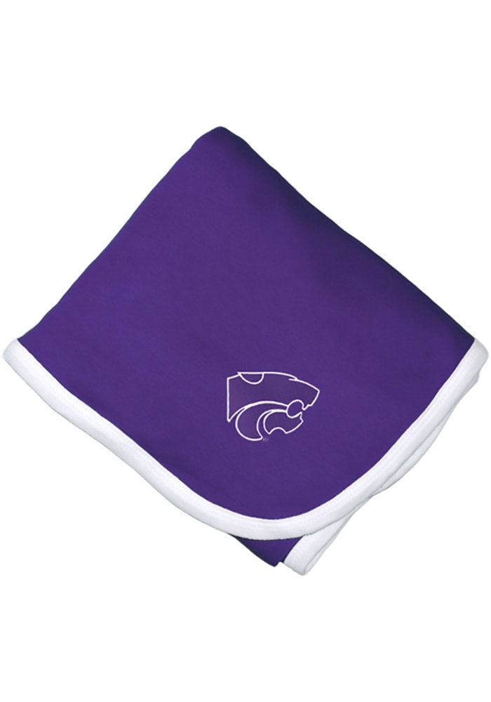 K-State Wildcats Knit Baby Blanket