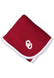 Oklahoma Sooners Knit Baby Blanket