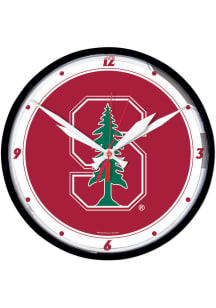 Stanford Cardinal Round Wall Clock