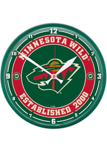 Minnesota Wild Round Wall Clock