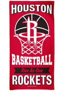 Houston Rockets Run As One Beach Towel