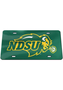 North Dakota State Bison Specialty Logo License Frame