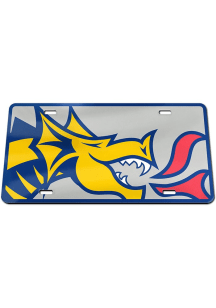 Drexel Dragons Silver  Specialty Mega License Plate Frame