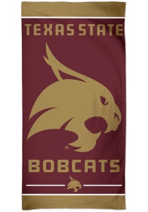 Texas State Bobcats Spectra Beach Towel