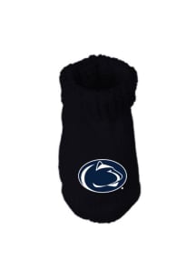 Knit Penn State Nittany Lions Baby Bootie Boxed Set - Navy Blue