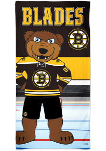 Boston Bruins Spectra Blades Beach Towel