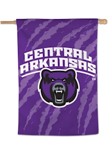 Central Arkansas Bears Vertical Banner - Purple
