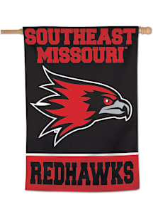 Southeast Missouri State Redhawks Vertical Banner - Red