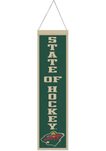 Minnesota Wild Vertical Wool Banner