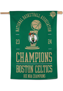 Boston Celtics NBA Finals Champions 2024 28x40 1 Sided Banner