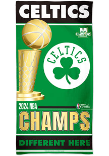 Boston Celtics NBA Finals Champions 2024 30x60 Beach Towel