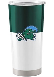 Tulane Green Wave 20oz Colorblock Stainless Steel Tumbler - Olive