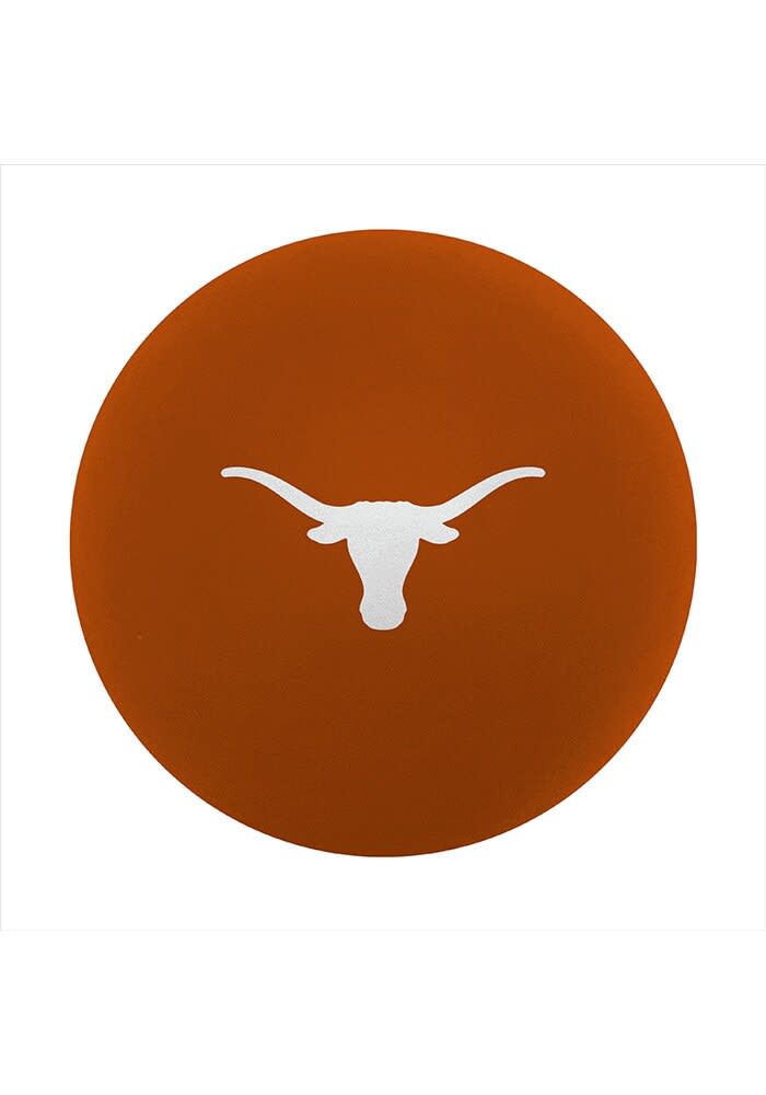 Logo Brands Texas Longhorns BURNTORANGE Full Color High Bounce Bouncy ...