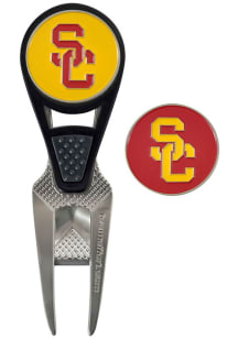 Red USC Trojans Ball Marker Divot Tool