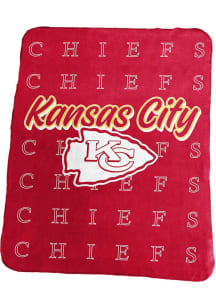 Kansas City Chiefs Repeating Fleece Fleece Blanket