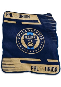 Philadelphia Union Stripe Raschel Throw Blanket - Green