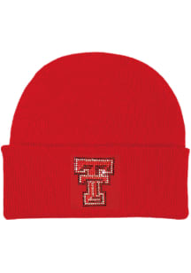 Texas Tech Red Raiders Red Team Logo Newborn Knit Hat