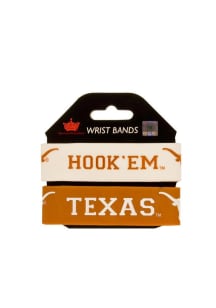 Texas Longhorns 2pk Bulky Bands Kids Bracelet
