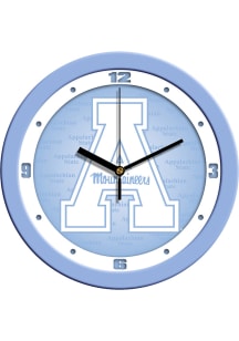 Appalachian State Mountaineers 11.5 Baby Blue Wall Clock