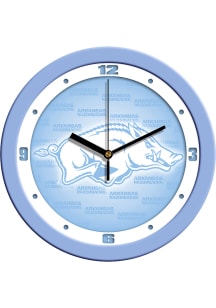 Arkansas Razorbacks 11.5 Baby Blue Wall Clock