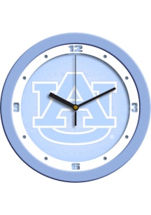 Auburn Tigers 11.5 Baby Blue Wall Clock