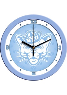 BYU Cougars 11.5 Baby Blue Wall Clock
