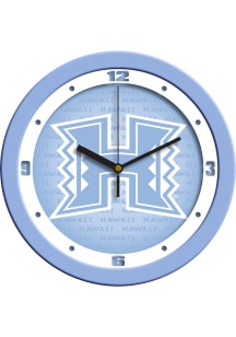 Hawaii Warriors 11.5 Baby Blue Wall Clock