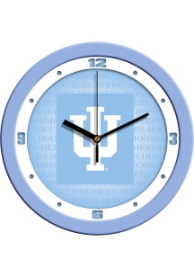 Indiana Hoosiers 11.5 Baby Blue Wall Clock