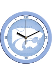 K-State Wildcats 11.5 Baby Blue Wall Clock