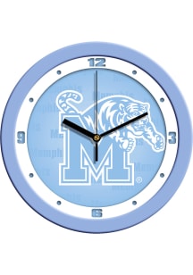 Memphis Tigers 11.5 Baby Blue Wall Clock