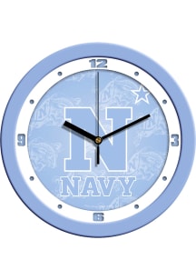Navy Midshipmen 11.5 Baby Blue Wall Clock