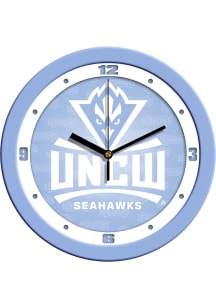 UNCW Seahawks 11.5 Baby Blue Wall Clock