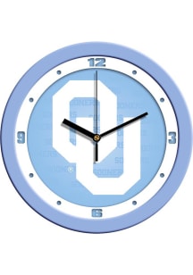 Oklahoma Sooners 11.5 Baby Blue Wall Clock