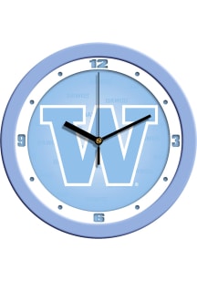 Washington Huskies 11.5 Baby Blue Wall Clock