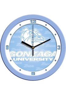 Gonzaga Bulldogs 11.5 Baby Blue Wall Clock