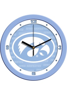 Iowa Hawkeyes 11.5 Baby Blue Wall Clock