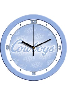 Oklahoma State Cowboys 11.5 Baby Blue Wall Clock