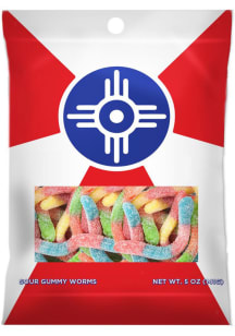 Wichita Sour Gummy Worms Candy